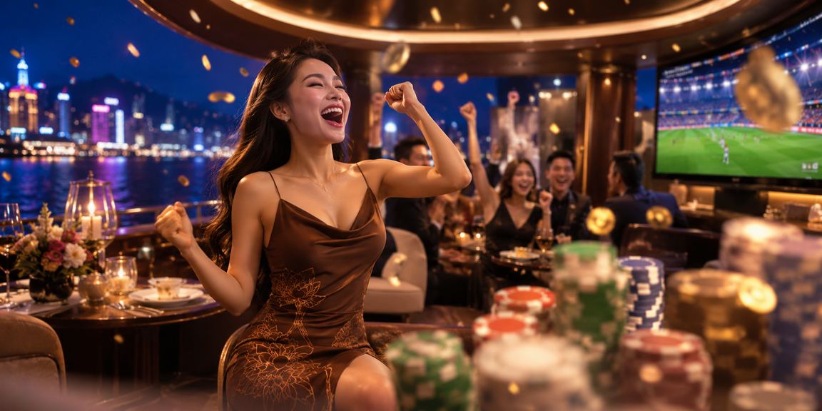 Người dùng tại vịnh Hạ Long ngồi cà phê đọc phân tích kèo bóng đá trên điện thoại