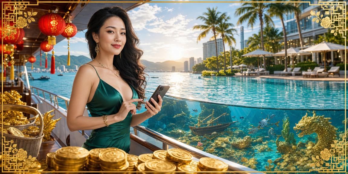 Người dùng tại Nha Trang tham gia lễ hội địa phương và tra kết quả xổ số trên điện thoại